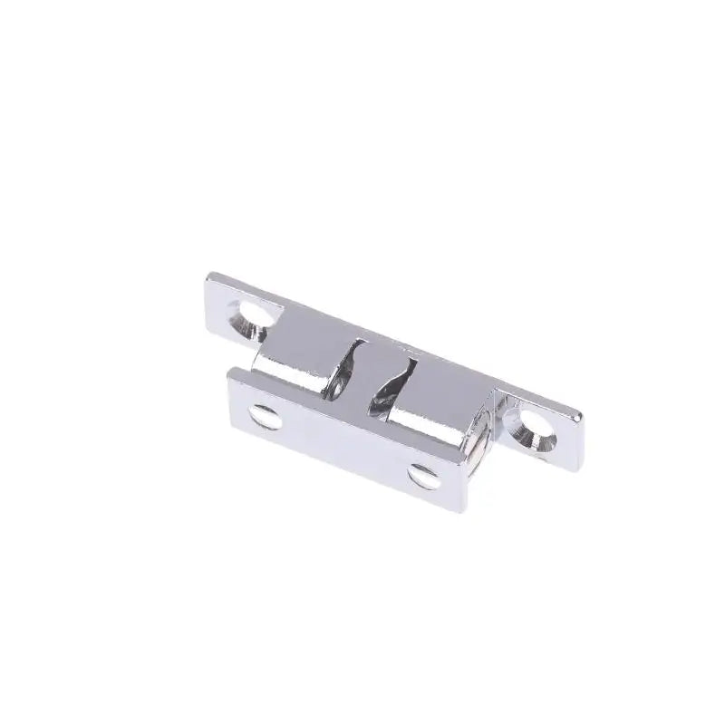 Zinc Alloy Double Roller Ball Latch Spring Catch Cabinet Door Cabinet Door Latch Richie's 50mm Silver