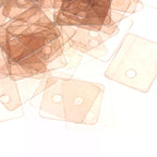 100Pcs TO-220 Silicone Mica Insulation Pads 13×18 & 18×22mm Insulation Pads Richie's