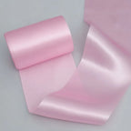 15cm Wide Satin Ribbon 20m Roll – Multicolor DIY Crafts Satin Craft Ribbon Richie's Pink L