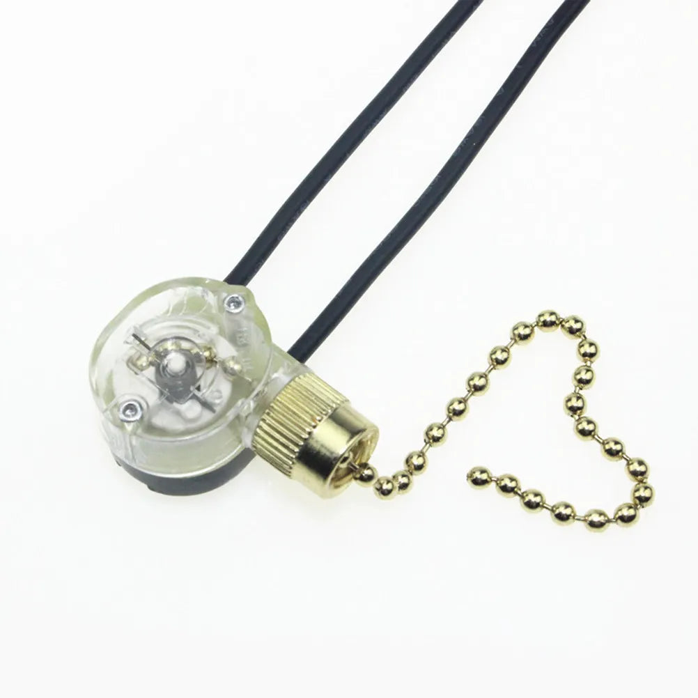 Pull-Chain Switch for Ceiling Fan Lights – On/Off Control Pull Chain Switch Richie's
