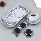 Stainless Steel Magnetic Parts Bowl 4" & 6" | Bolts Nuts Screws Magnetic Parts Tray Richie's