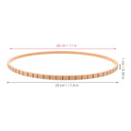 11-Inch Round Wooden Knitting Loom | Circular Weaving Frame Circular Weaving Loom Richie's