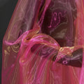 Two-Tone Gradient Organza Fabric 100x150cm Sheer Gauze Organza Craft Fabric Richie's Rose Red Orange L