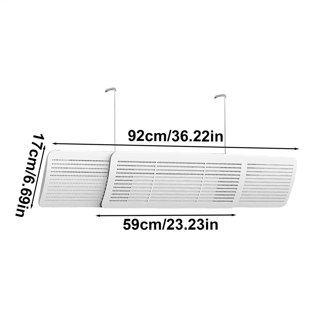 Adjustable AC Vent Deflector 23–36 In. | No-Drill Airflow AC Vent Deflector Richie's