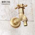 Retro European All-Copper Outdoor Cold Water Faucet | Sink Tap Cold Water Faucet Richie's