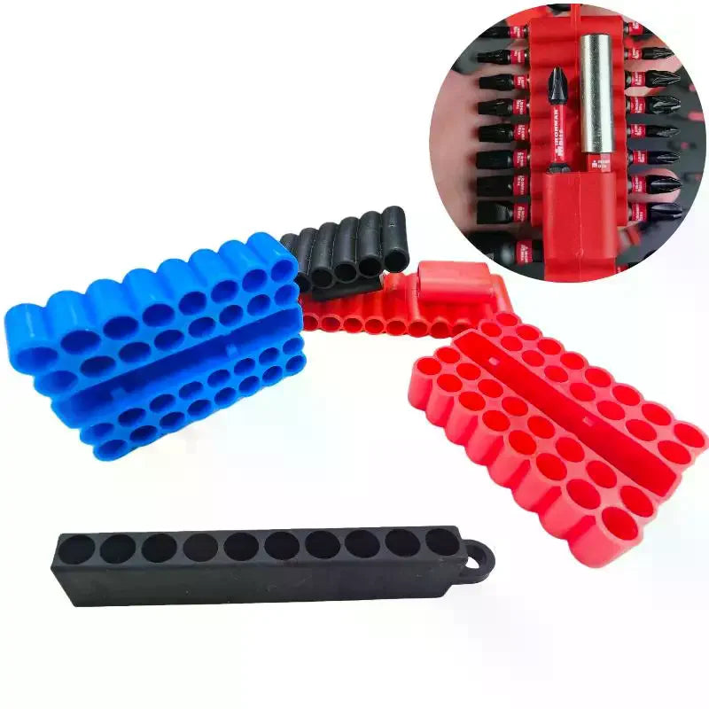 Screwdriver Bit Holder Case 10/22/32 Holes – 1/4" Hex Shank Bit Holder Case Richie's
