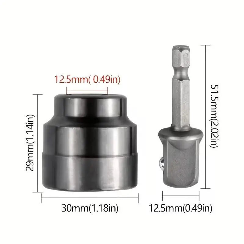 Scissor Jack Adapter Socket – Universal Carbon Steel Car Tool Car Jack Adapter Richie's