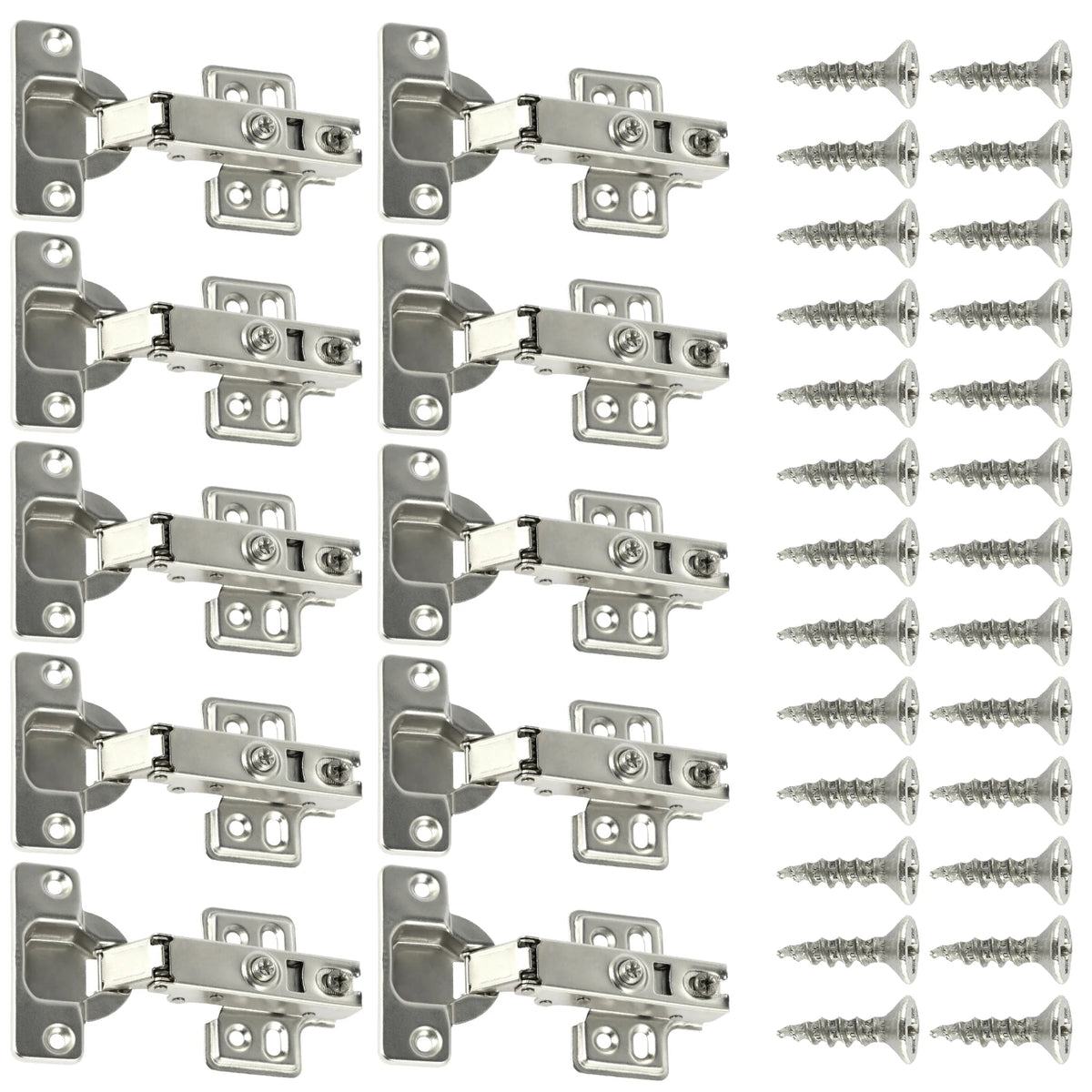 Soft Close Cabinet Hinges Concealed Steel 10/20 Pack Cabinet Door Hinges Richie's 10pcs