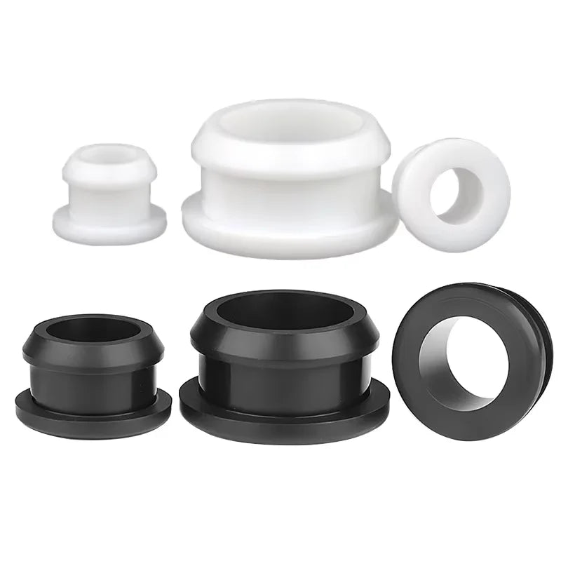 Silicone Snap-On Grommet Plugs 4.5–60.6mm | Wire Cable Bushings Silicone Grommet Plugs Richie's