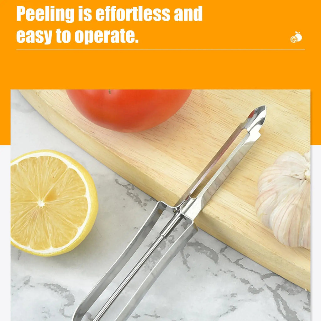 Stainless Steel Vegetable Peeler – Multi-Function Kitchen Tool Vegetable Peeler Richie's