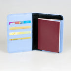 Passport Wallet with Card Clip – Polyester Travel Organizer Travel Passport Wallet Richie's