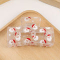 Festive Christmas Santa PVC Hair Claw Clip – Holiday Gift Hair Claw Clip Richie's 1pc