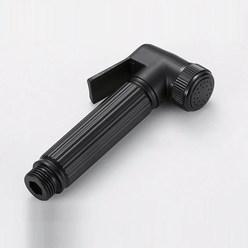Black Brass Handheld Bidet Sprayer – Hot Cold Toilet Shower Kit Bidet Sprayer Kit Richie's