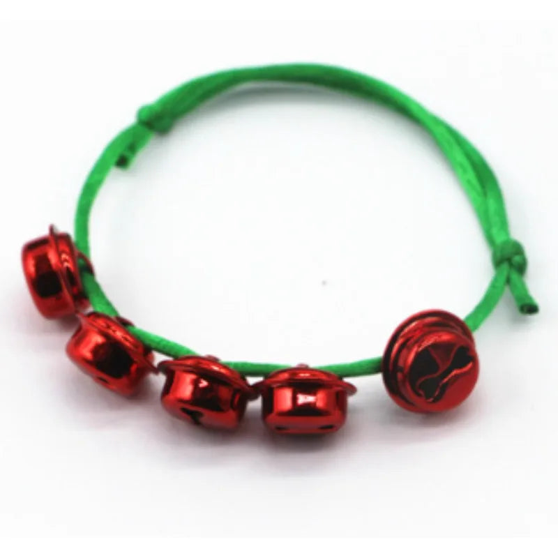 Adjustable Christmas Bell Charm Bracelet Set | Holiday Gift Charm Bracelet Set Richie's D 1pc