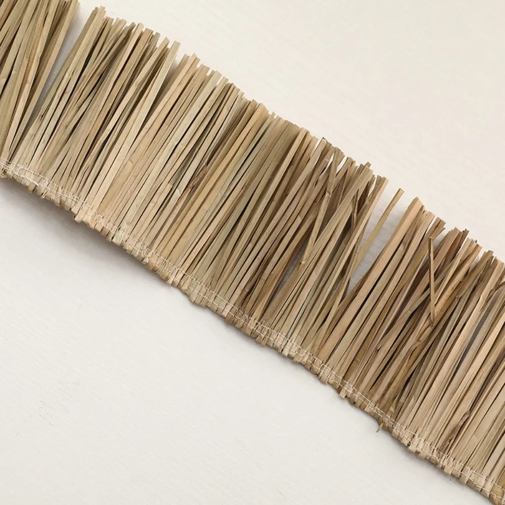Raffia Grass Garland DIY Jute Fringe Trim Wedding Wall Decor Wedding Garland Trim Richie's