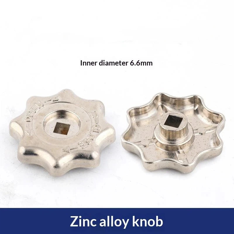 Replacement Wheel Knob Handle – AC Manifold Gauge & Faucet Valve Valve Knob Handle Richie's Silver-1pc