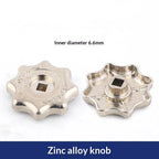 Replacement Wheel Knob Handle – AC Manifold Gauge & Faucet Valve Valve Knob Handle Richie's Silver-1pc