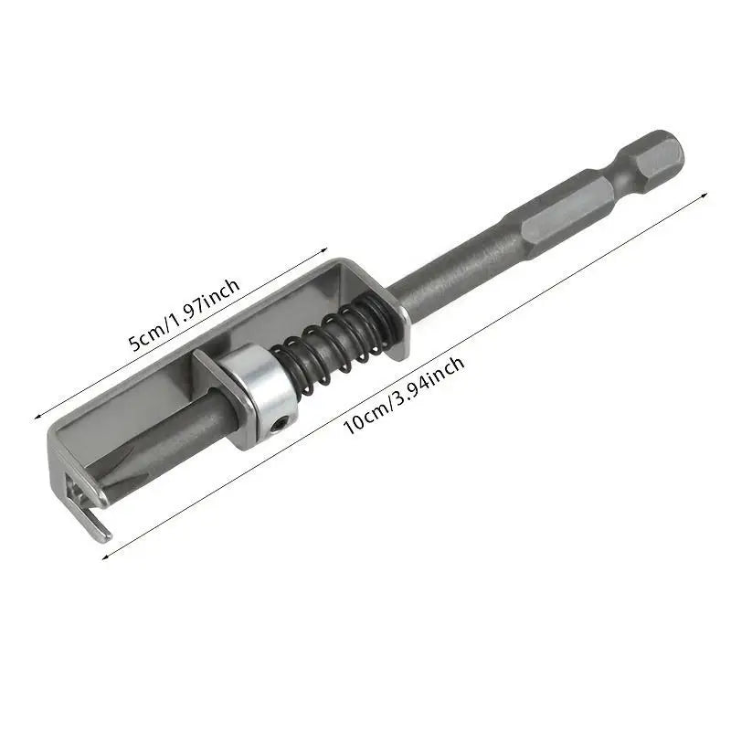 Spring-Loaded Screw Bit Holder Quick Release Adapter Tool Bit Holder Adapter Richie's 1Pc