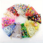 50 PCS Polyester Gift Bags – Jewelry, Wedding & Holiday Storage Gift Storage Bags Richie's