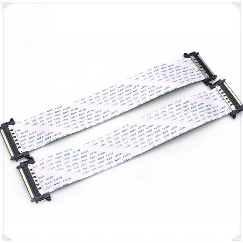 41/51 Pin 4K LVDS LCD FFC Cable 0.5mm Pitch AWM V-by-One FFC LCD Cable Richie's
