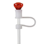 Silicone Straw Plug Diamond Shape Dust Cap | 10 Colors Straw Dust Cap Richie's Color 7
