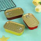 2-Pack Mini Rectangular Tin Box with Pull Ring Lid | Storage Mini Tin Storage Box Richie's