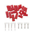 Red JST SYP 2-Pin 2.54mm Connector Kit – Male Female Crimp Electrical Connector Kit Richie's 10Sets
