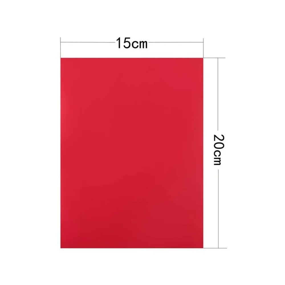 15x20cm Self-Adhesive Waterproof Down Jacket Repair Patch Fabric Repair Patch Richie's Red