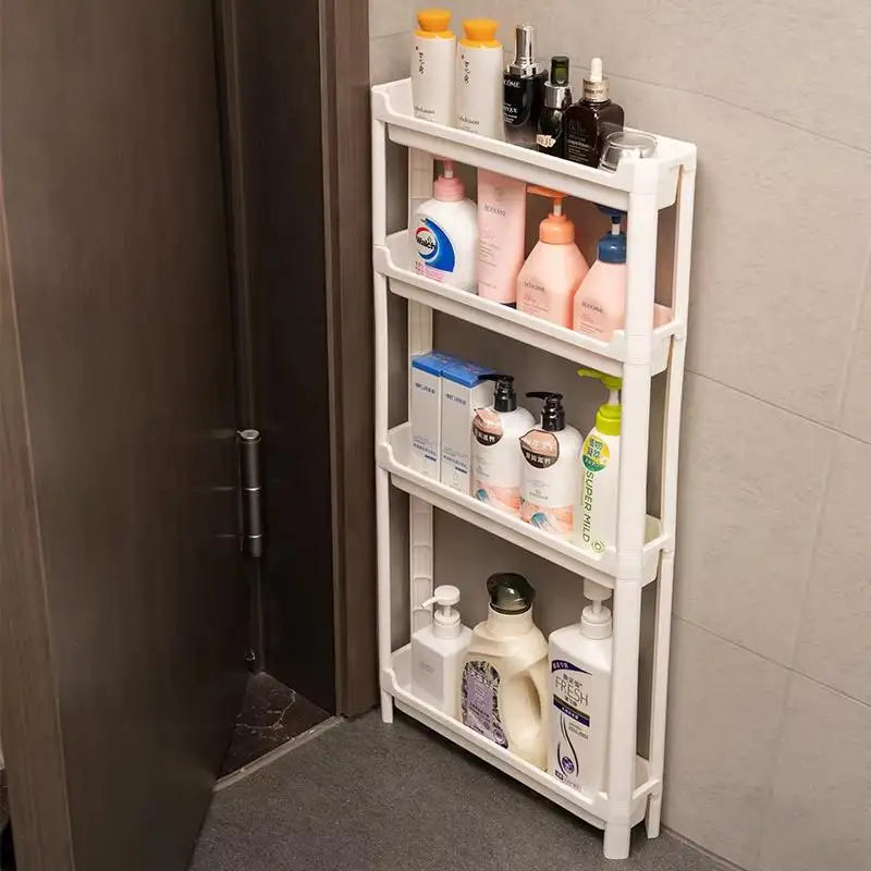 3-Tier Rolling Storage Rack for Kitchen, Bathroom & Home Rolling Storage Rack Richie's