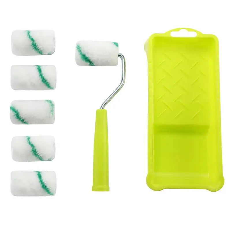 2-Inch Mini Paint Roller Set 8Pcs with Tray – Lint-Free Mini Paint Roller Kit Richie's