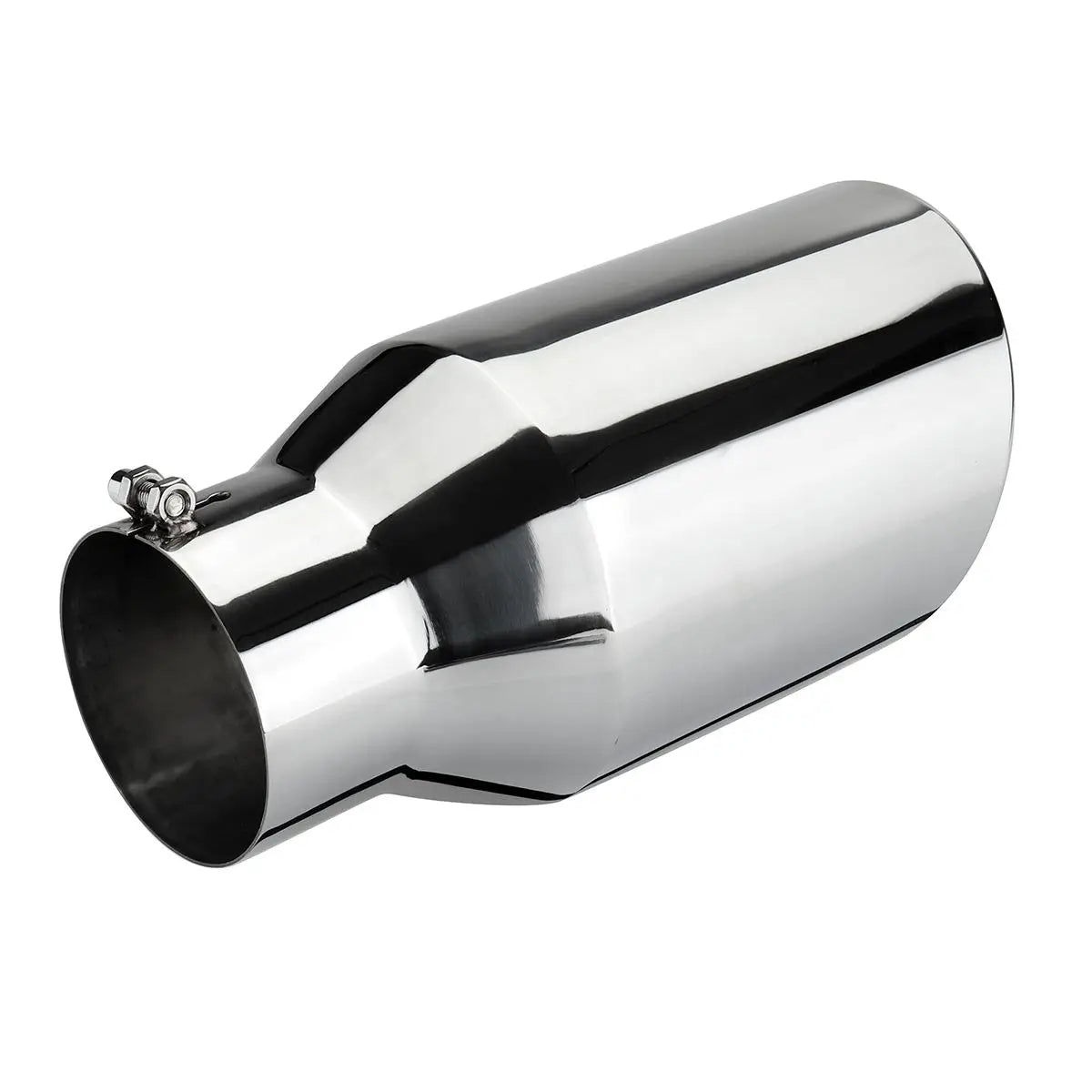 Universal Car Exhaust Tip 12" 4" Inlet 6" Outlet Tailpipe Car Exhaust Tip Richie's