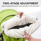Windproof Stroller Handle Gloves – Warm Winter Oxford Muff Stroller Handle Gloves Richie's