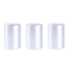 Mini Metal Tea Tin Cans – Portable Travel Storage Containers Tea Storage Tin Richie's 3Pcs Silver