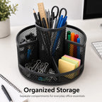 360° Rotating Mesh Desktop Organizer | Metal Pen Holder Desktop Organizer Richie's Default Title