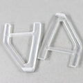 PS5 Slim Acrylic Horizontal Stand – Triangle & Square Bracket Console Stand Richie's 1pcs
