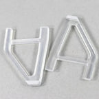 PS5 Slim Acrylic Horizontal Stand – Triangle & Square Bracket Console Stand Richie's 1pcs