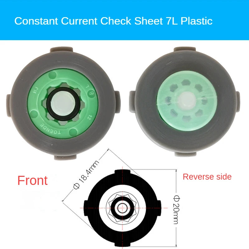 DN15 Flow Limiting Water Saving Disc for Shower & Faucet Flow Limiting Disc Richie's 7L galvanostat-1