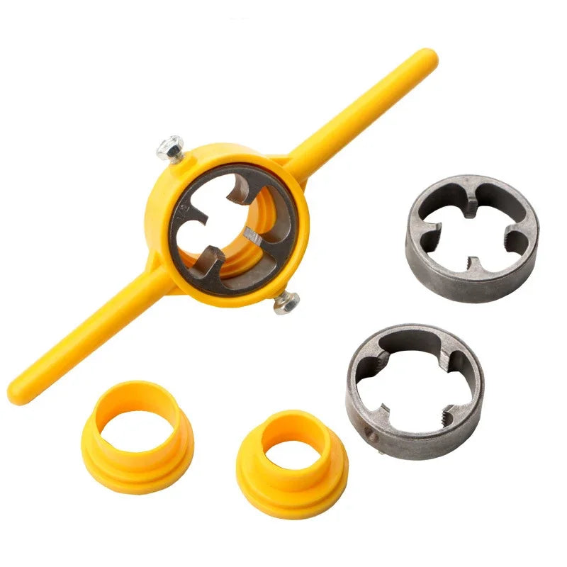 6-Piece NPT Pipe Threader Set – 1/2, 3/4 & 1" Die Wrench Kit Pipe Threader Set Richie's AS SHOW