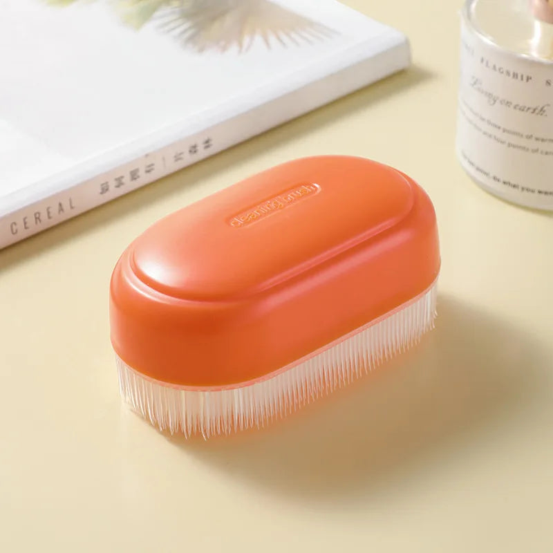 Super Soft Laundry Brush – Versatile Plastic Cleaning Scrub Cleaning Scrub Brush Richie's Orange 1pc