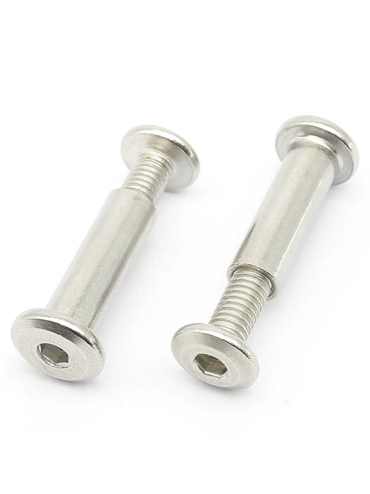 M3 M4 M5 304 Stainless Steel Hex Socket Locking Screws & Nuts Hex Socket Screws Richie's