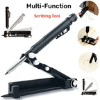 Aluminum Alloy Multi-Function Scribing Tool + Deep Hole Pencil Scribing Marking Tool Richie's