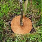 Natural Coconut Fiber Flower Pot Mat – Weed Barrier Disc 5 Sizes Garden Mulch Mat Richie's