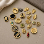 Eye-Shaped Shank Button – Creative Alloy Sweater Accessory Shank Button Richie's