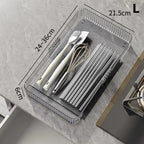 Expandable Drawer Organizer Tray – Adjustable Clear Divider Drawer Organizer Tray Richie's L