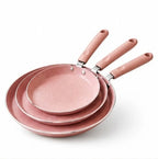 Aluminum Nonstick Frying Pan – Pancake & Omelette Skillet Pink Nonstick Frying Pan Richie's