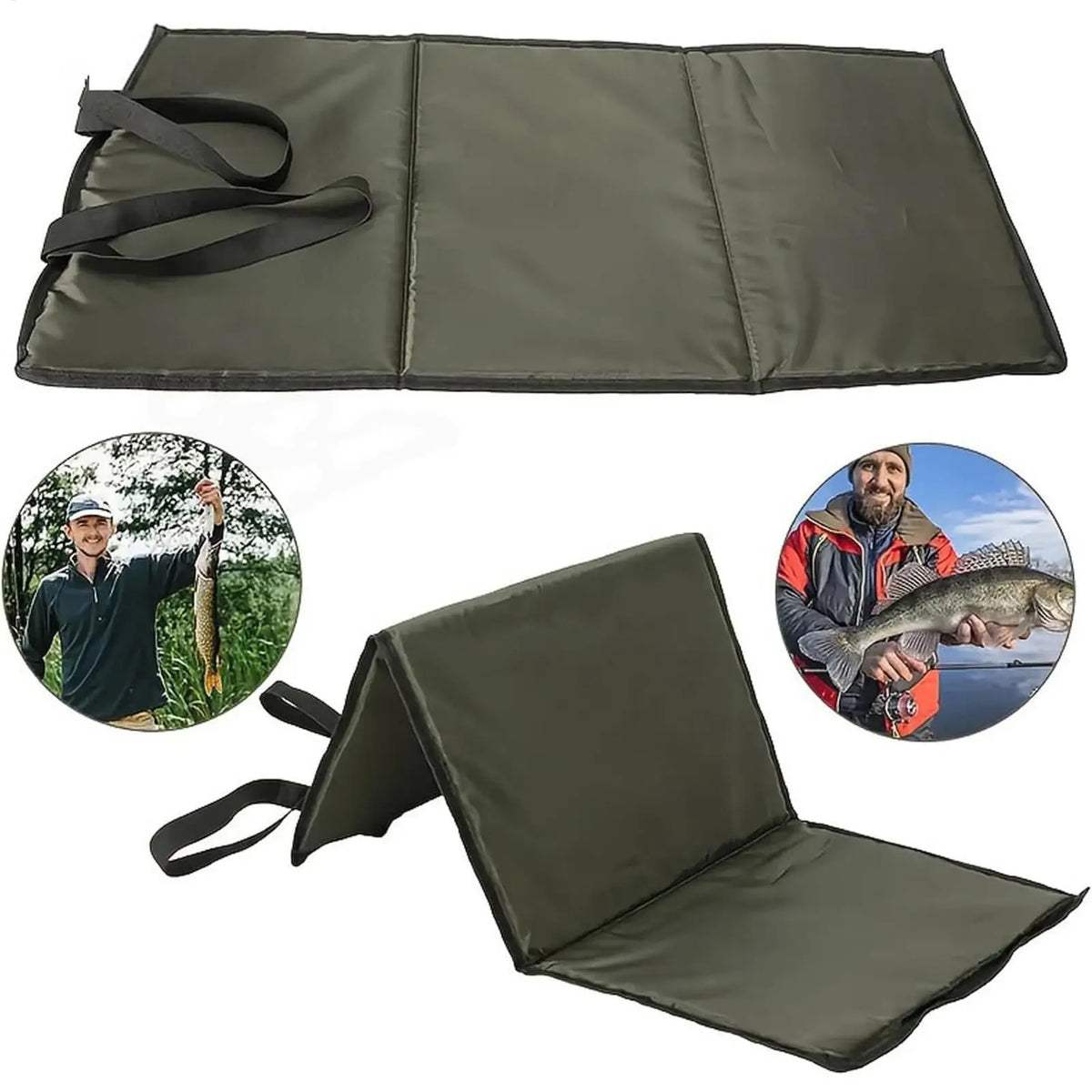 Foldable Carp Fishing Unhooking Mat – 3-Layer Protective Pad Fishing Unhooking Mat Richie's