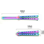 Stainless Steel Butterfly Comb – Foldable Beard & Hair Tool Butterfly Styling Comb Richie's
