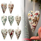 Heart Christmas Embroidery Kit – DIY Cross Stitch Ornament Embroidery Craft Kit Richie's