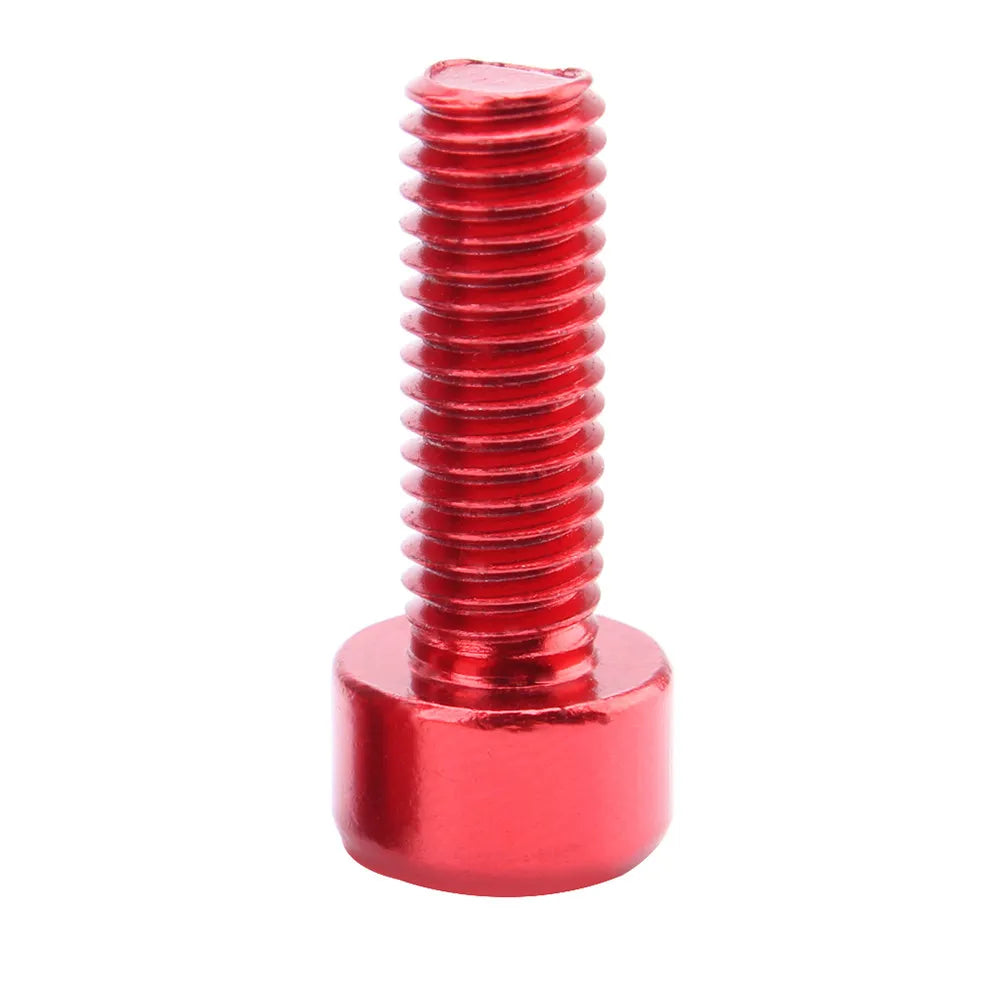4Pcs M5 Aluminum Alloy CNC Bike Water Bottle Cage Bolts Bike Cage Bolts Richie's