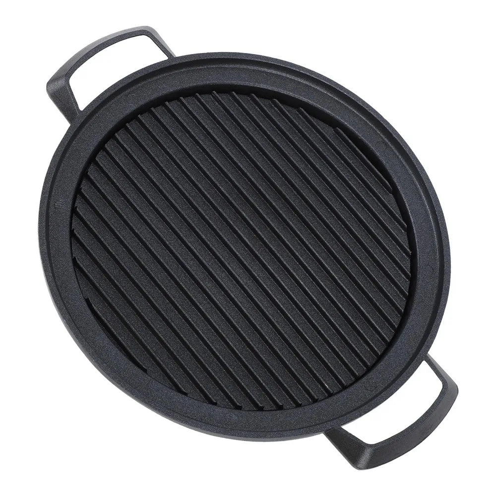 Ribbed Mini Hibachi Grill Pan – Aluminium Tabletop Charcoal Hibachi Grill Pan Richie's S